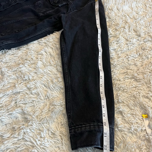 Harley-Davidson Up-Cycled Luck Of The Irish Black Denim Jacket Women’s Large - Picture 6 of 8